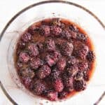 berries cooked in bowl