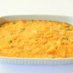 Grease casserole dish and pour squash mixture into dish