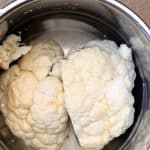 Add cauliflower to Instant Pot and pressure cook for 3 minutes
