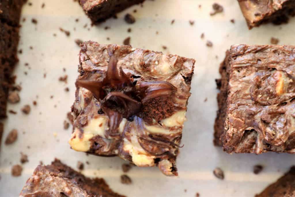 Gluten Free Cream Cheese Brownies Green Scheme